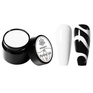 2 in 1 Painting Gel 5ml White Gel Nail Polish BORN PRETTY