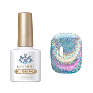 Rainbow Glass Cat Magnetic Gel 10ml RG04 Gel Nail Polish BORN PRETTY