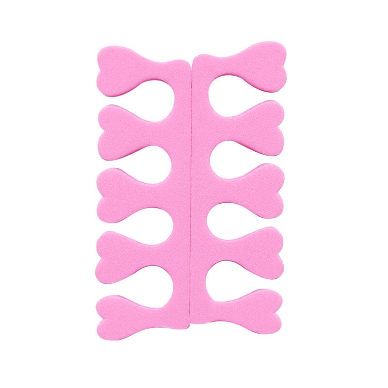 2pcs Pink Soft Sponge Finger Toe Separator Nail Tools BORN PRETTY