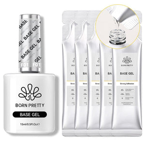 Base Gel 15ml (Bag) Base & Top Coat BORN PRETTY Set 6