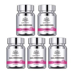 Press On Nail Debonder 80ml Nail Tips BORN PRETTY 5 Bottes (15% off)