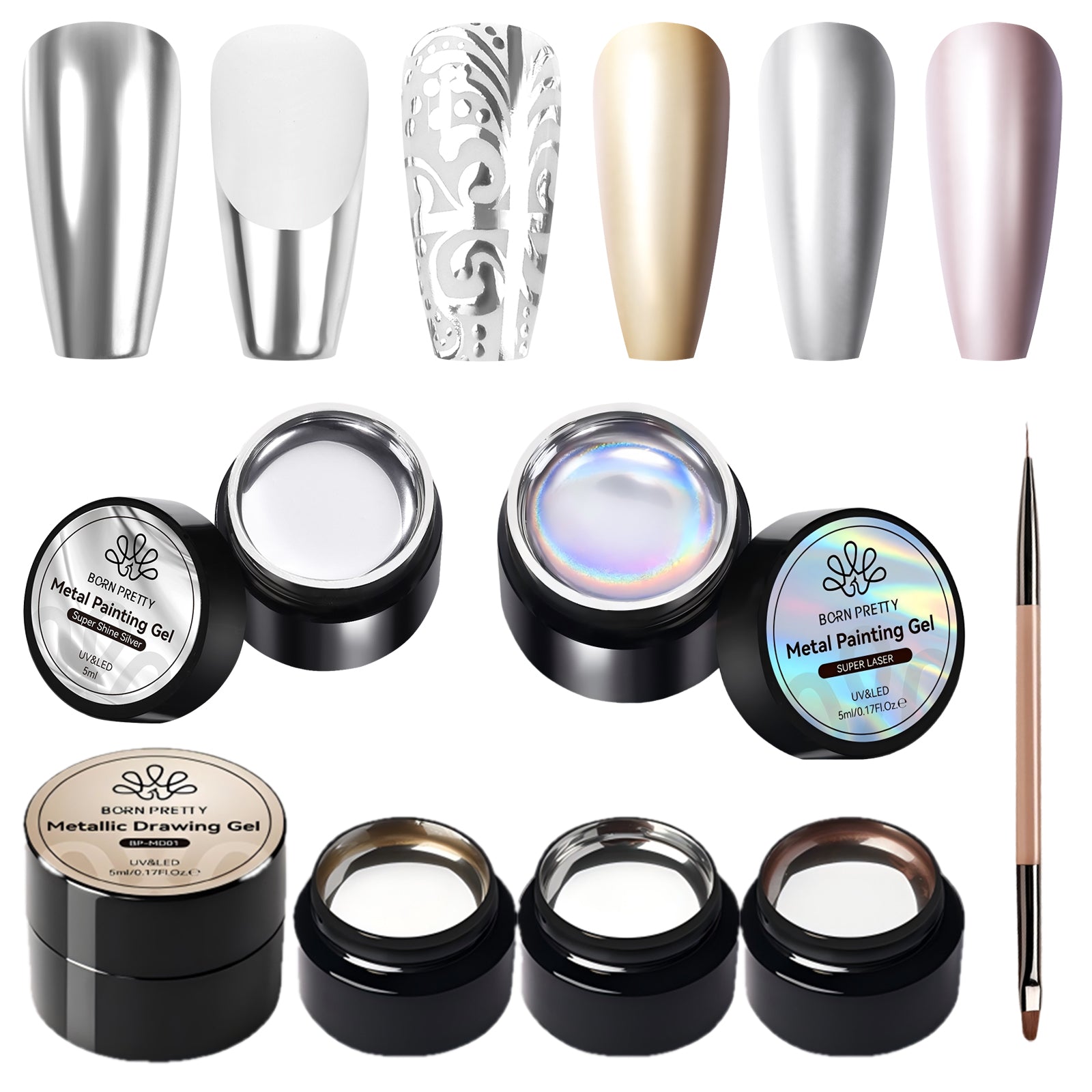 Metal Painting Gel 5ml