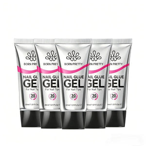Nail Glue Gel Set Gel Nail Polish BORN PRETTY 5PCS