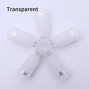 5pcs Transparent Gel Remover Nail Cap Clips Tools & Accessories No Brand