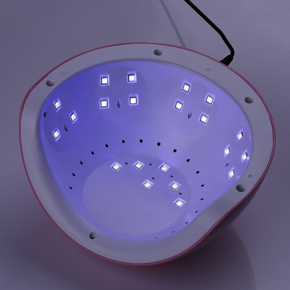 48W UV LED Nail Lamp Pink US Type Plug Nail Tools BORN PRETTY