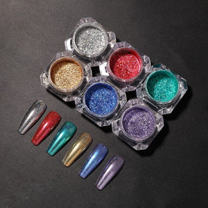 Iridescent Mirror Powder Nail Powder BORN PRETTY