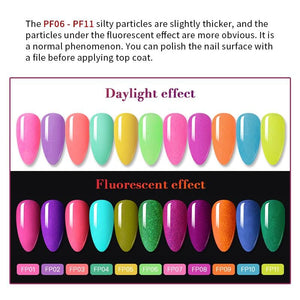 Fluorescent Dipping Nail Powder FP10 10ml Nail Art BORN PRETTY