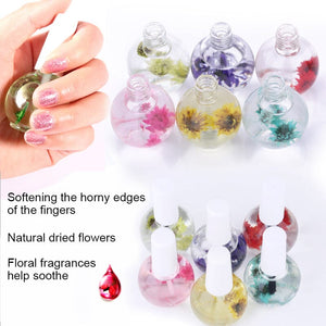 Natural Dried Flowers Cuticle Oil #03 15ml Nail Care No Brand
