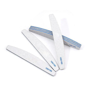 Half-moon Nail File 100/180 Tools & Accessories No Brand