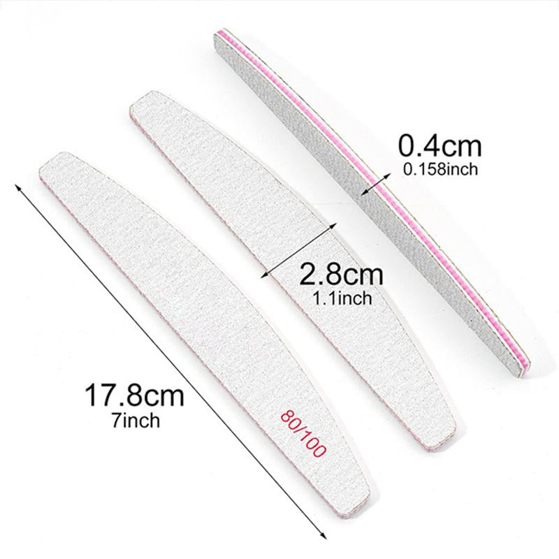 Half-moon Nail File 80/100
