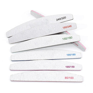 Half-moon Nail File 80/100 Tools & Accessories No Brand