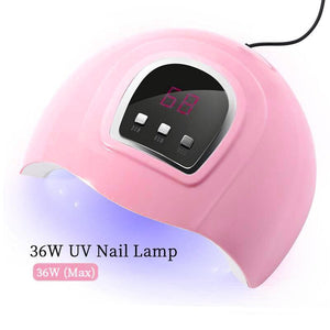 36W Pink UV LED Nail Lamp Tools & Accessories BORN PRETTY
