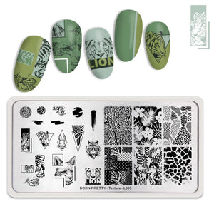 Stamping Plate Texture - L005 Nail Art BORN PRETTY