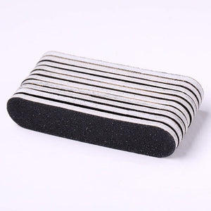 Black Mini Nail File Tools & Accessories No Brand 10pcs