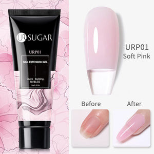 Extension Nail Gel 15ml Extension Nail Gel UR SUGAR URP01 Soft Pink