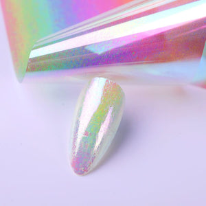 Colorful Nail Foil Transfer Sticker #1041 Nail Art No Brand