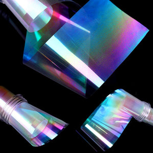 Colorful Nail Foil Transfer Sticker #1041 Nail Art No Brand