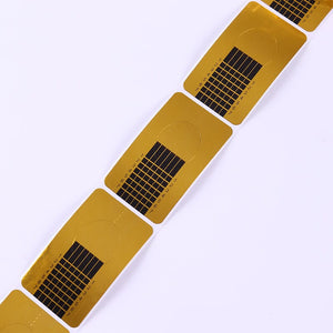 10pcs Gold Extension Nail Forms Tools & Accessories BORN PRETTY