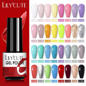 Color Gel Polish 7ml Gel Nail Polish LILYCUTE