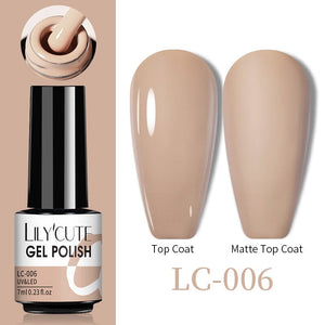 Color Gel Polish 7ml Gel Nail Polish LILYCUTE LC-006