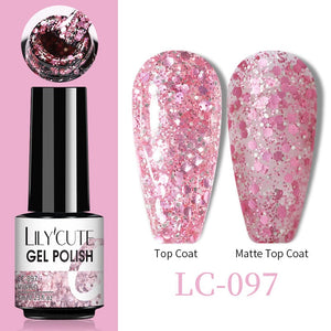 Color Gel Polish 7ml Gel Nail Polish LILYCUTE LC-097