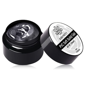 PVC Soft Solid Gel Clear 5ml Gel Nail Polish BORN PRETTY
