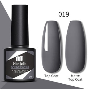 Color Gel Polish 8.5ml Gel Nail Polish NEE JOLIE 19