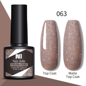 Color Gel Polish 8.5ml Gel Nail Polish NEE JOLIE 63