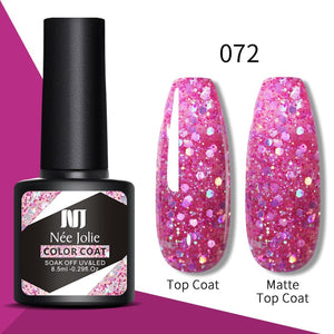 Color Gel Polish 8.5ml Gel Nail Polish NEE JOLIE 72