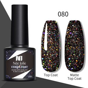 Color Gel Polish 8.5ml Gel Nail Polish NEE JOLIE 80
