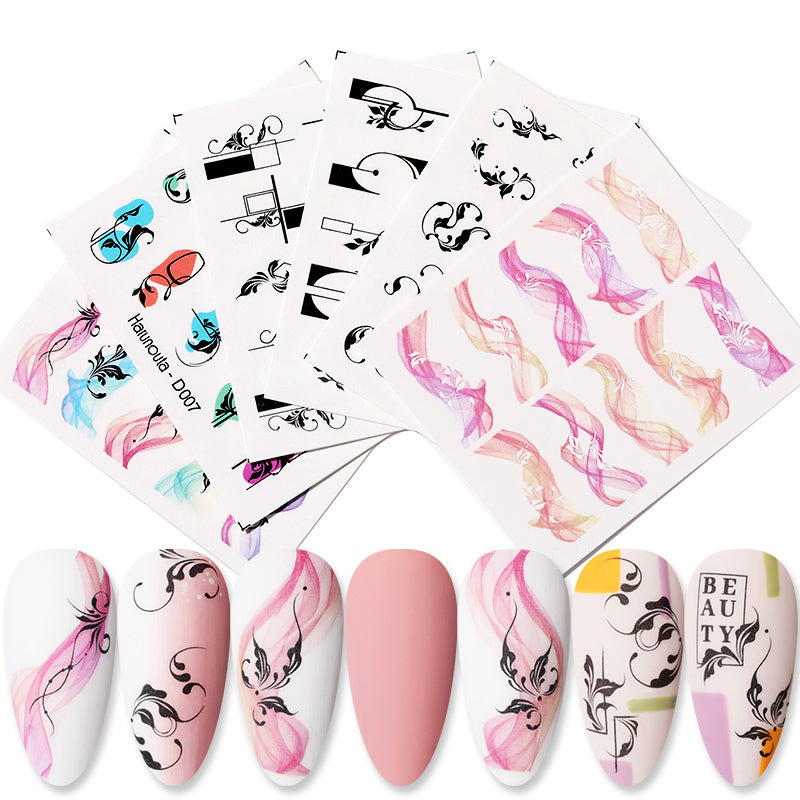 12pcs Water Decals D007