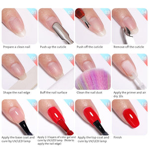 Glitter Gel UR-145 7.5ml Gel Nail Polish UR SUGAR