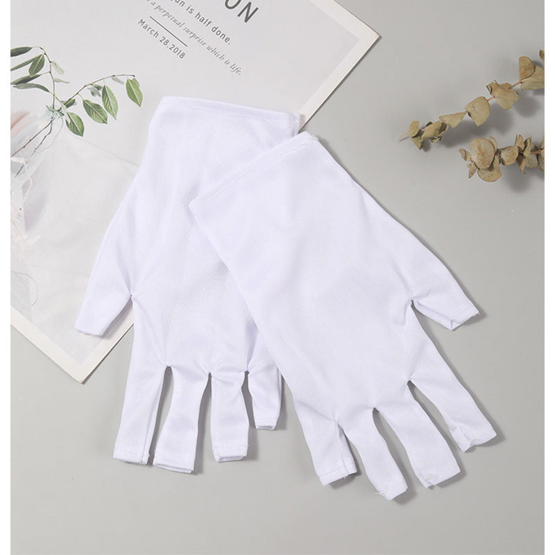 Anti-UV light Nail Gloves