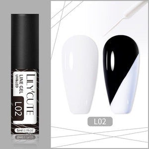 Line Nail Gel 5ml Gel Nail Polish LILYCUTE L02