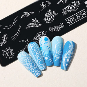 Stamping Plate NICOLE DIARY-S11 Nail Art NICOLE DIARY