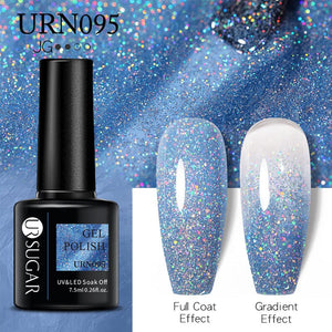 Glitter Sequins Gel Polish URN095 7.5ml Clearance UR SUGAR