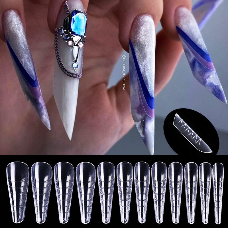 60pcs Extension False Nail Tips #01 Tools & Accessories BORN PRETTY
