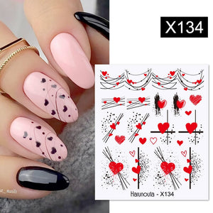 Water Decal X134 Nail Art No Brand
