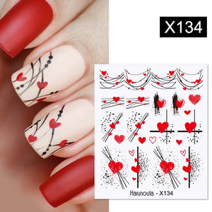 Water Decal X134 Nail Art No Brand