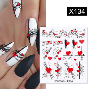Water Decal X134 Nail Art No Brand