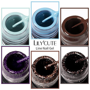 Line Nail Gel 5ml Gel Nail Polish LILYCUTE