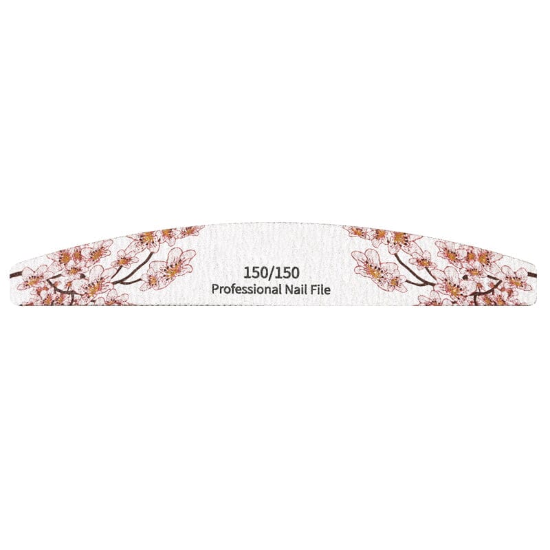 Printed Flowers Nail File 150/150 Tools & Accessories No Brand