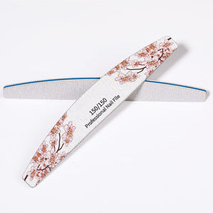 Printed Flowers Nail File 150/150 Tools & Accessories No Brand