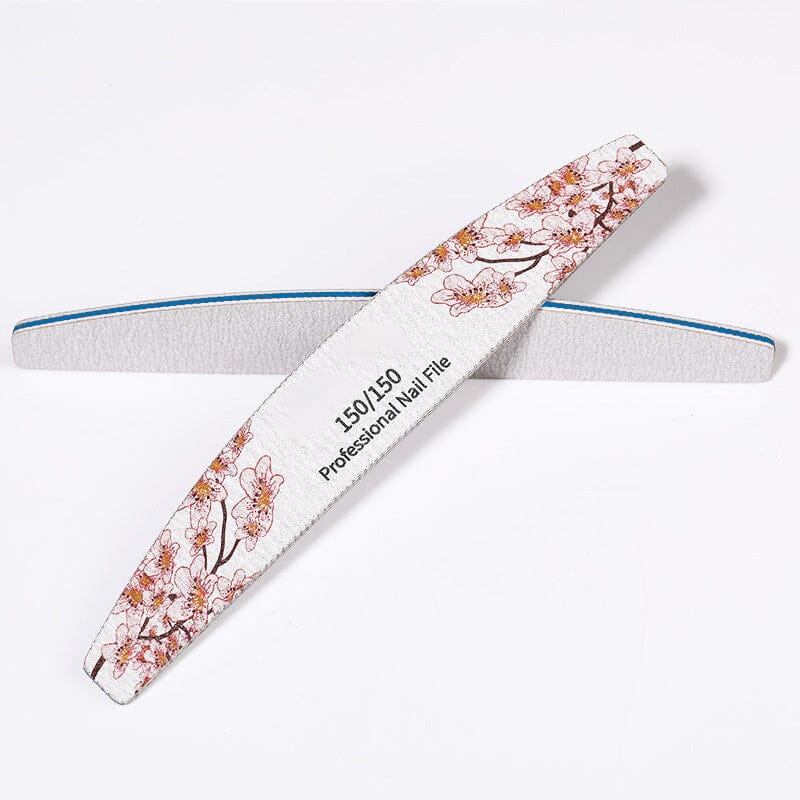 Printed Flowers Nail File 150/150 Tools & Accessories No Brand