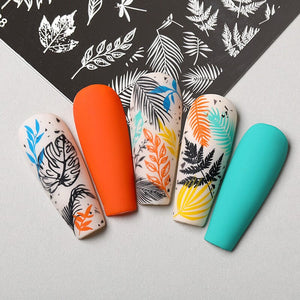 Stamping Plate NICOLE DIARY-288 Nail Stamping BORN PRETTY