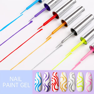 Nail Paint Gel 8ml Gel Nail Polish NEE JOLIE