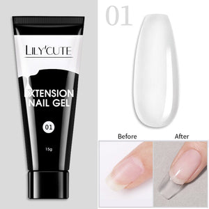 Extension Nail Gel 15ml Extension Nail Gel LILYCUTE 01