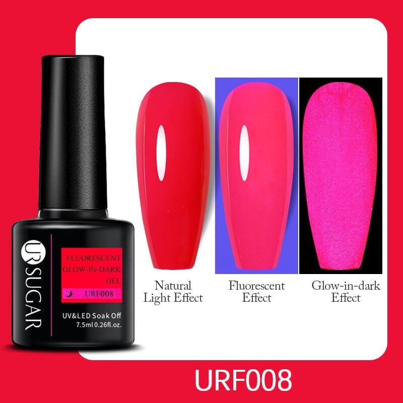 Fluorescent Glow-in-Dark Gel URF004 7.5ml Clearance UR SUGAR