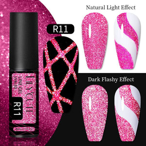 Reflective Glitter Line Gel 5ml Gel Nail Polish LILYCUTE R11