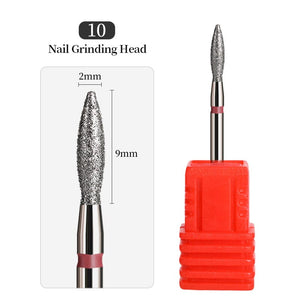 Nail Drill Bits Tools & Accessories No Brand 10